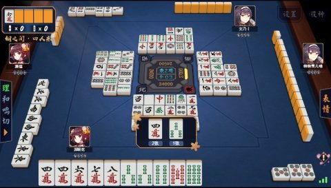 日本麻将嵌张,巧妙布局，掌控全局