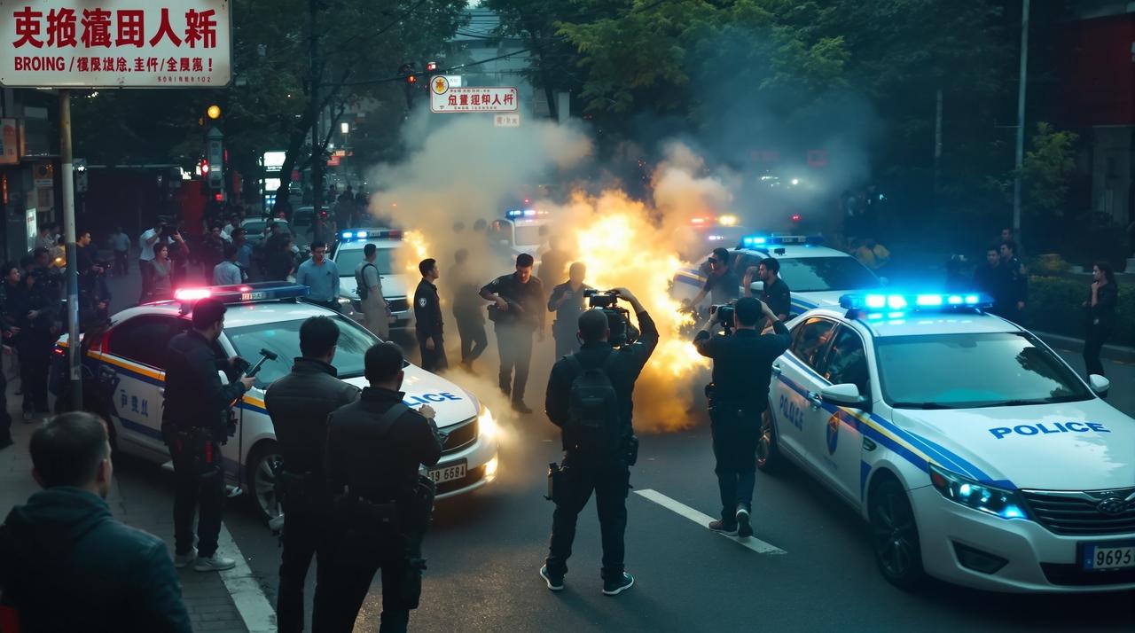 爆料吃瓜王51 - 某剧组在拍摄地发生冲突,警方介入调查